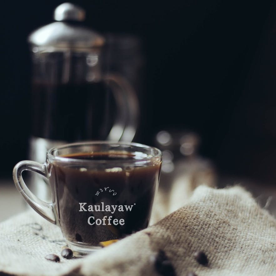 Kaulayaw Coffee freshly brewed