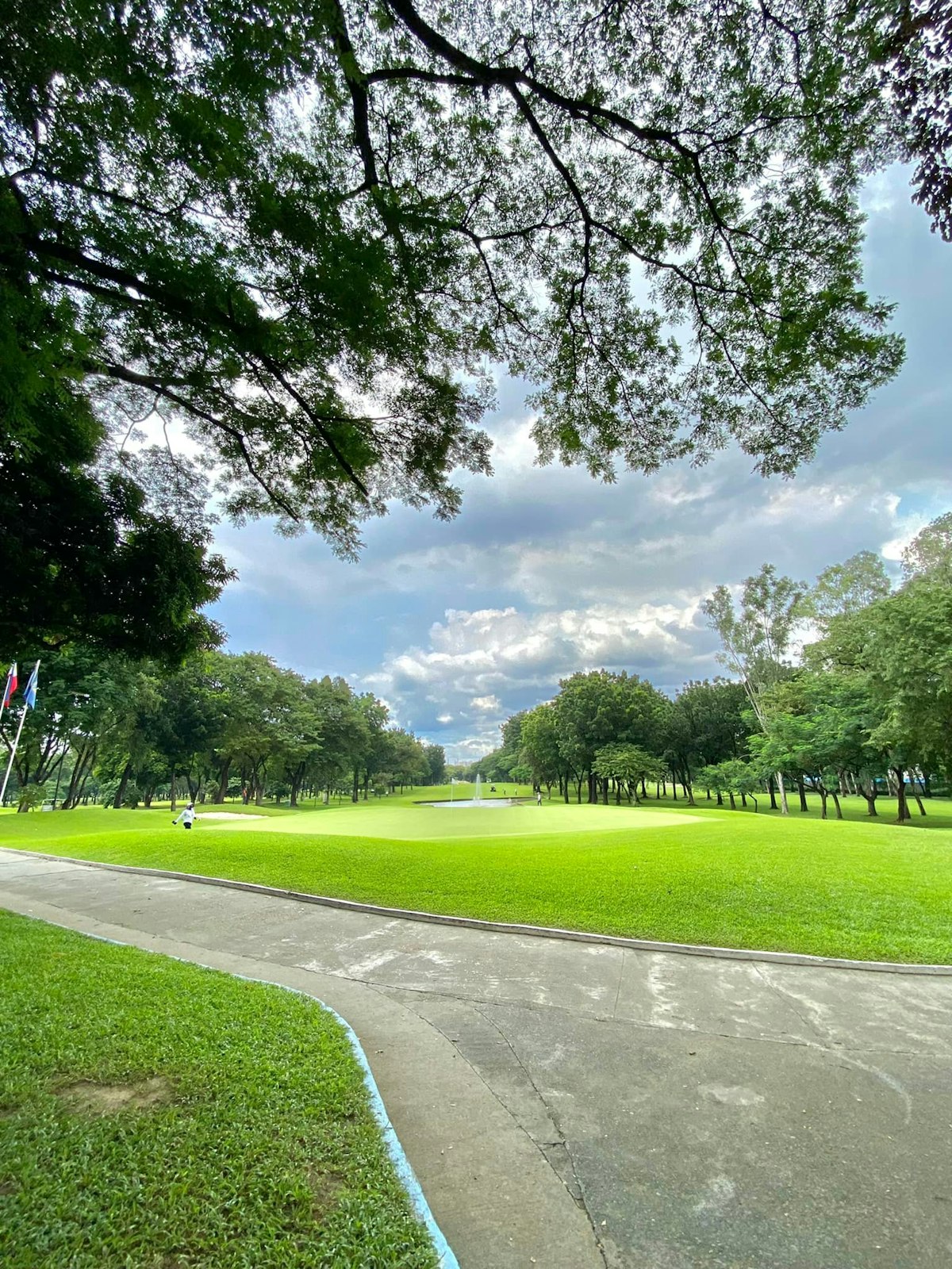 Manila Villamor Airbase Golf Course Shared Tour with Caddie, Insurance