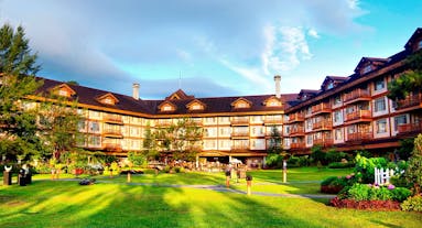 Gardens of The Manor Hotel at Camp John Hay Baguio City