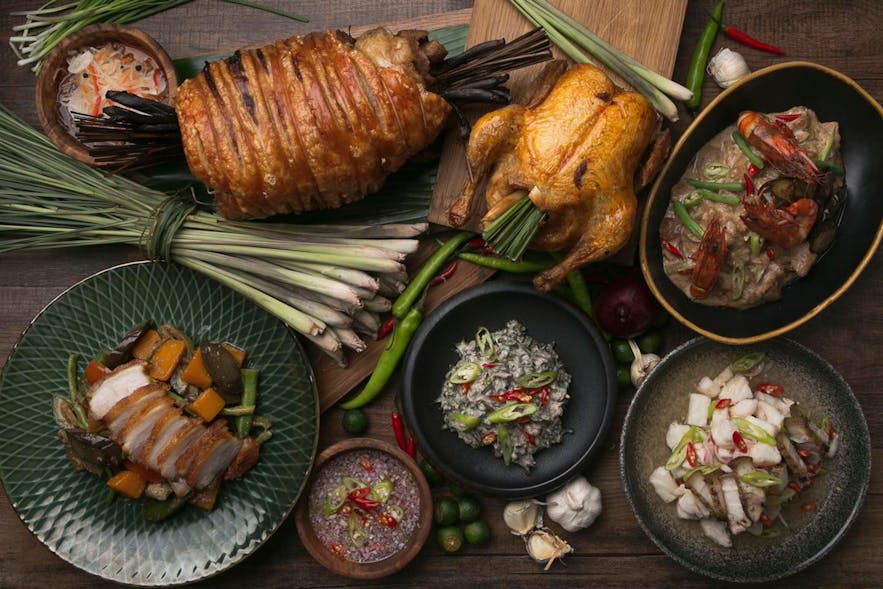 Kusina's signature Filipino dishes