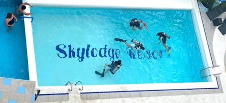 Refresher Pool Course at Skylodge Dive Shop and Resort, Coron, Palawan