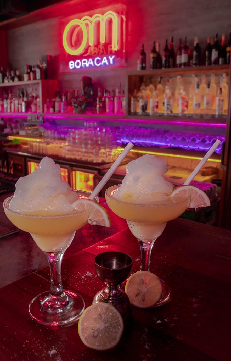 OM Boracay Bar's cocktails