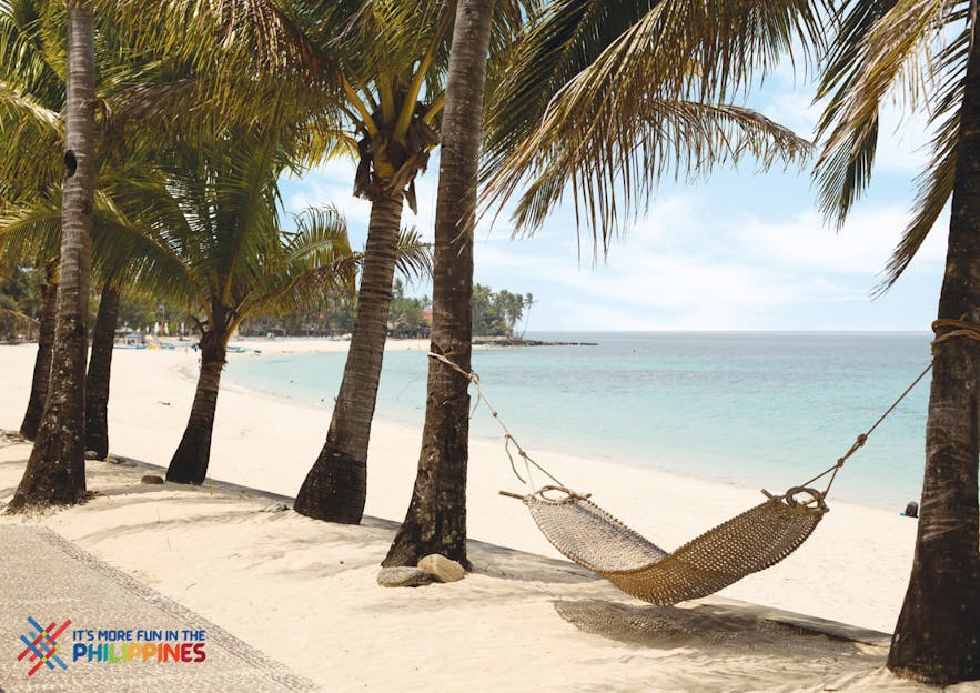A hammock by Saud Beach in Pagudpud, Ilocos Norte