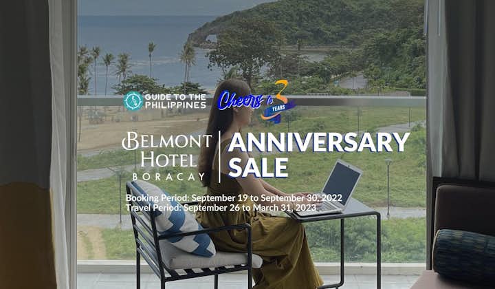 Belmont Hotel Boracay Cheers to Three Anniversary Sale