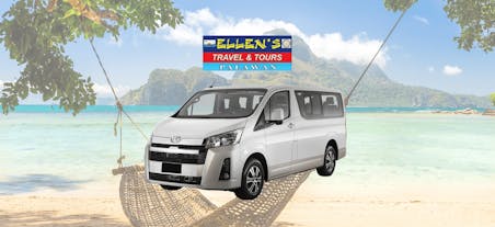 Coron 3-Hr Van Rental with Driver within Coron Town Proper | Private Transfer
