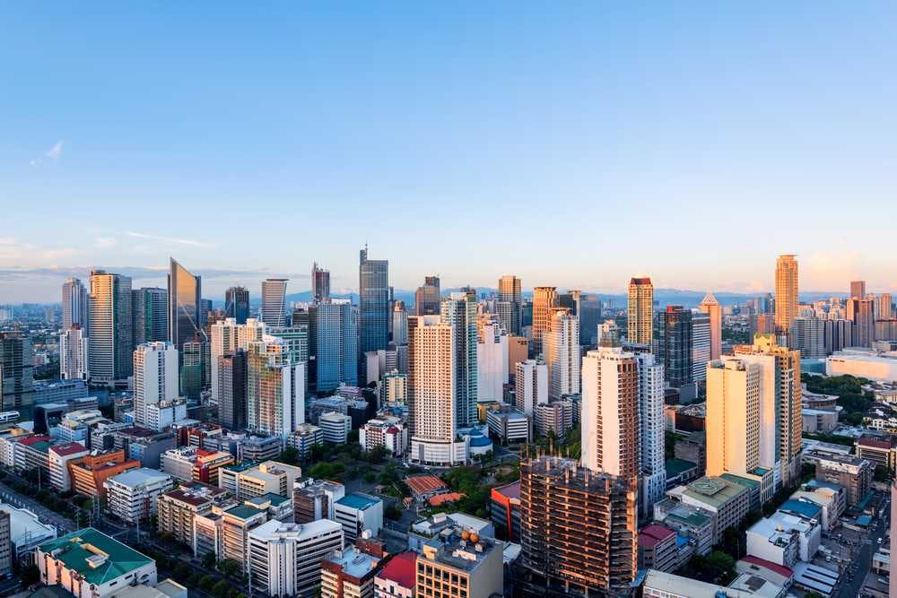 Skyline of Manila, Philippines