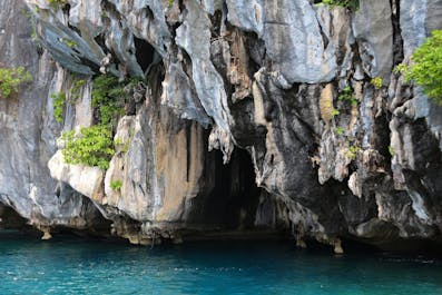 Philippines Cathedral Cave - Sea cave in El Nido, Palawan