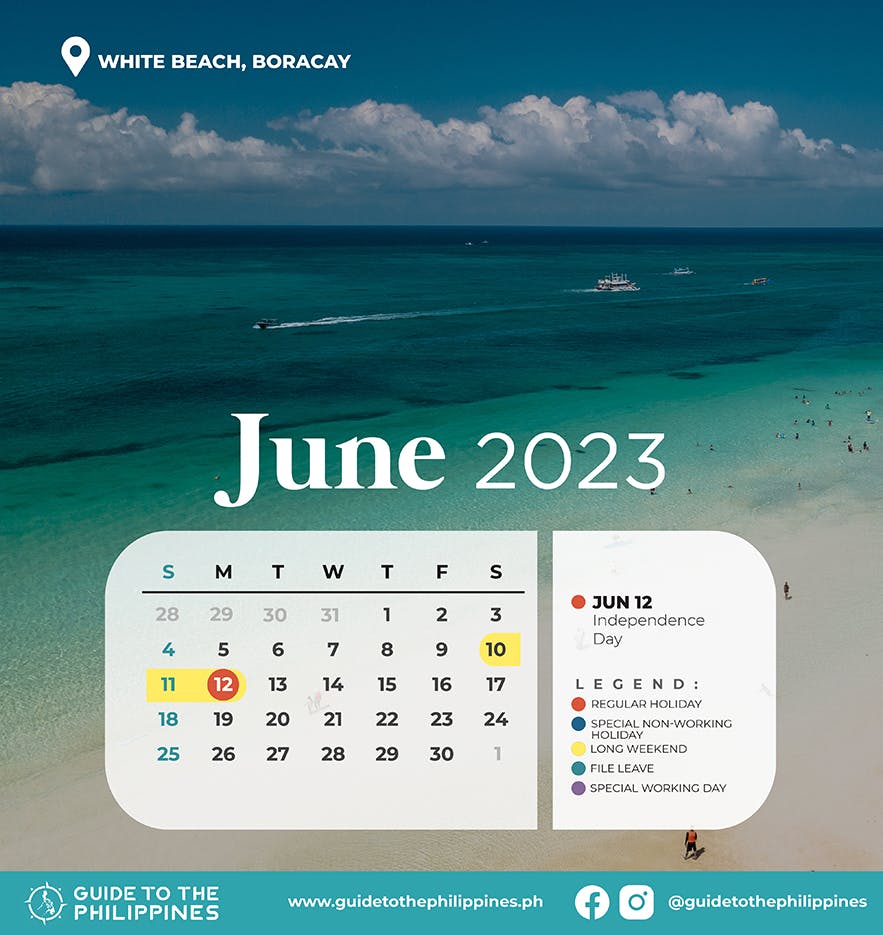 Guide to the Philippines 2023 May Calendar with Holidays and Long Weekends