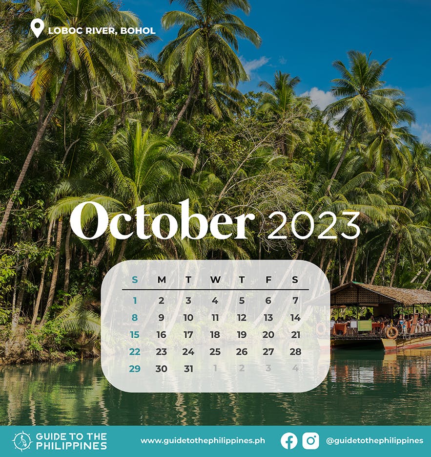 Guide to the Philippines 2023 October Calendar with Holidays and Long Weekends
