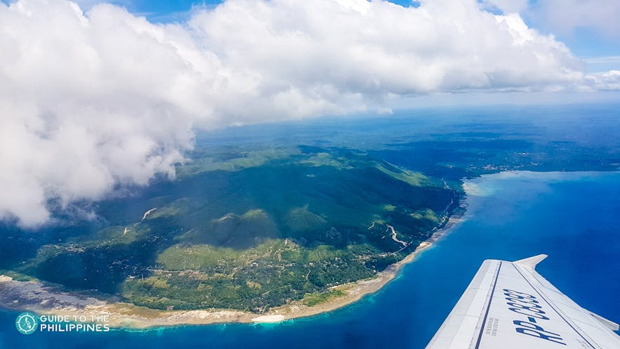 Aerial view of Bohol Island