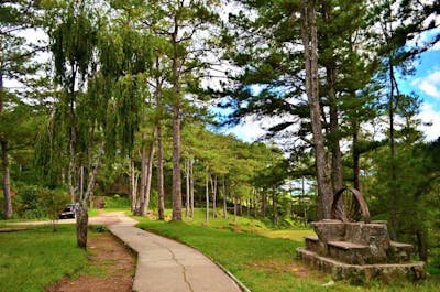 Grounds of St. Mary's Church in Sagada, Mt. Province