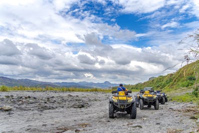 Four-wheel drive tour at Mountain Pinatubo , Philippines