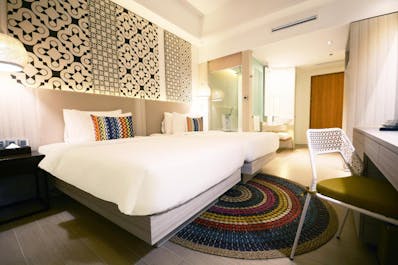 Rest comfortably at Hue Hotel Puerto Princesa Palawan Deluxe Room