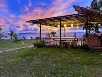 Unwind with some cocktails by the beach at Lazuli Resort San Vicente, Palawan