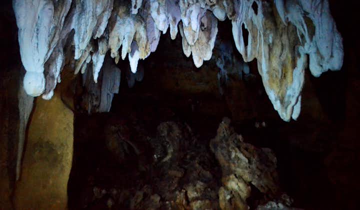 Explore the Pangihan Cave where you can see stalactites, stalagmites, crystals and a plethora of bat.