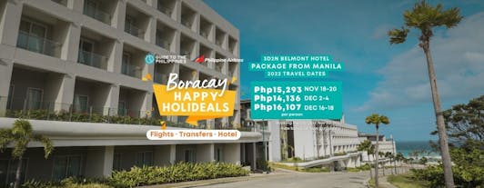 3D2N Boracay Package with Airfare | Belmont Hotel from Manila