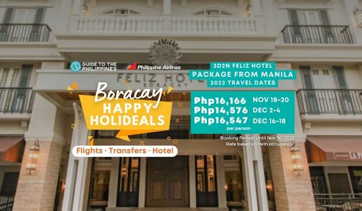 3D2N Boracay Package with Airfare | Feliz Hotel from Manila