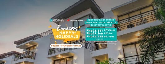 3D2N Boracay Package with Airfare | Discovery Shores Resort from Manila