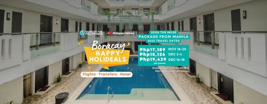 3D2N Boracay Package with Airfare | The Muse Hotel from Manila