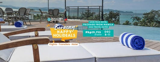 4D3N Boracay Package with Airfare | Feliz Hotel from Manila