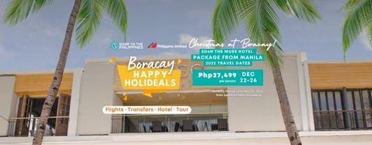 5D4N Boracay Package with Airfare | The Muse Hotel from Manila