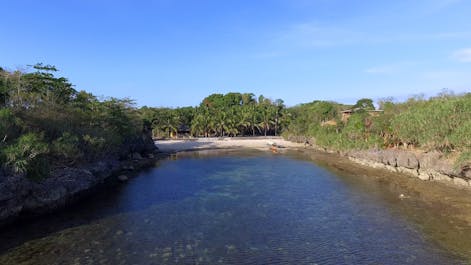 Enjoy the clear waters of Nagtago Beach during your quick visit at Guimaras