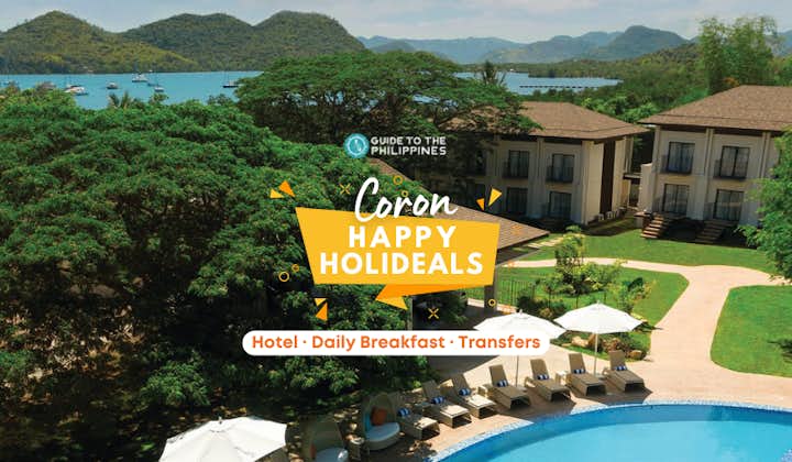 3D2N Coron Package | Bacau Bay Resort with Transfers + Daily Breakfast