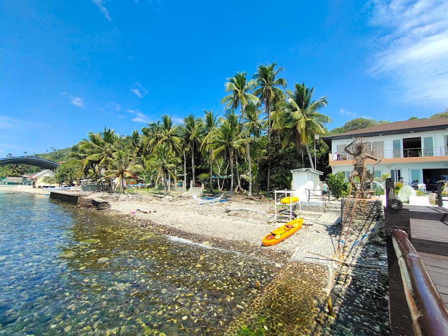 Paradiso Rito Resort's beachfront