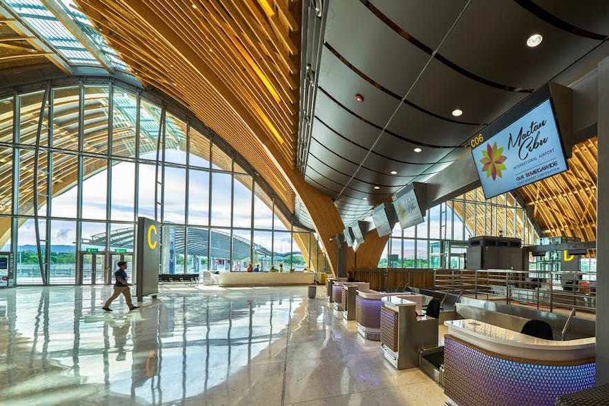 Interior of Mactan-Cebu International Airport
