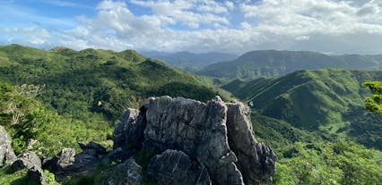Rock formation at Rizal Treasure Mountain