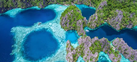 Enjoy the breathtaking Twin Lagoon at Coron Palawan