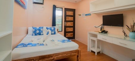 Spend your nights at Skylodge Resort's budget double room Coron Palawan