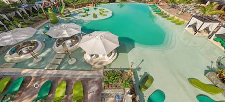 Swim at the pool of TAG Resort Coron Palawan