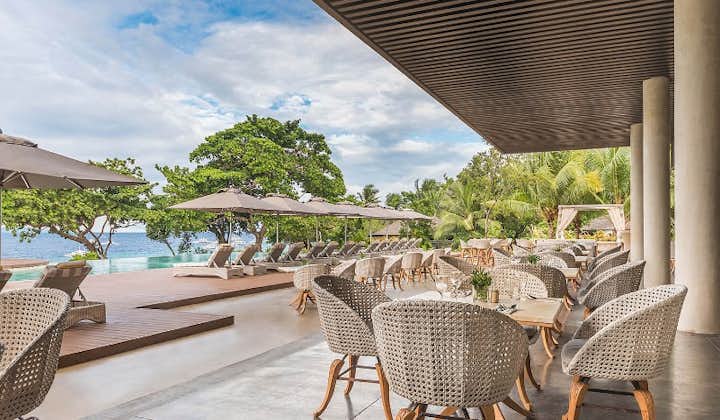 Beautiful pool area of Amorita Resort Bohol
