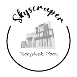 Skyscraper Staycation Pampanga - Roofdeck Pool logo