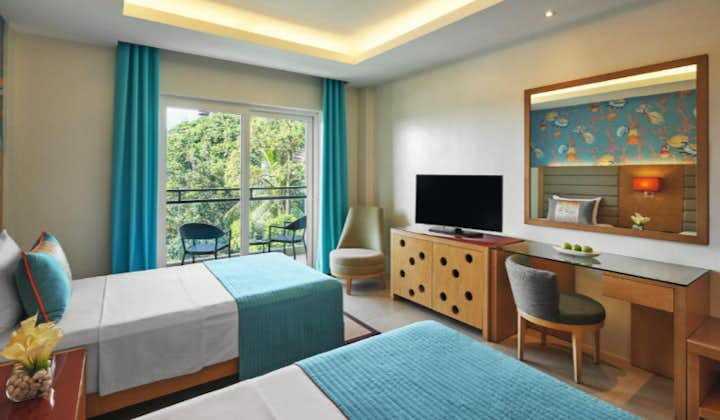 After checking in, go to your room and get cozy in Movenpick Resort Boracay