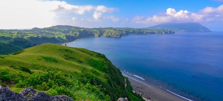 Breathtaking view of Batanes rolling hills in South Batan