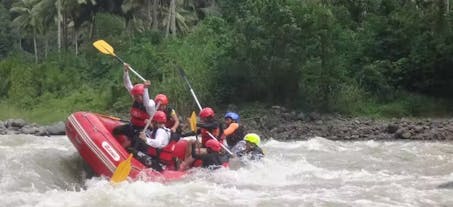 Experience the extreme white river rafting in Davao