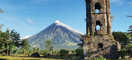 See personally the Mayon Volcano and Cagsawa Ruins and have the postcard perfect photo