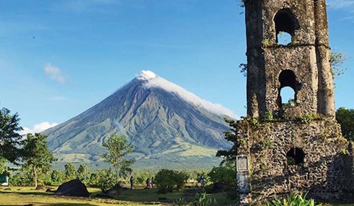 See personally the Mayon Volcano and Cagsawa Ruins and have the postcard perfect photo