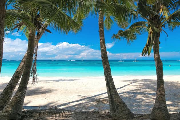 Boracay Island's white sand beaches
