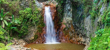 Pulangbato Falls in Dumaguete, Negros Oriental