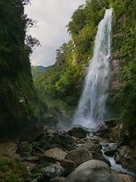 Bomod-ok Falls  in Sagada, Mt. Province