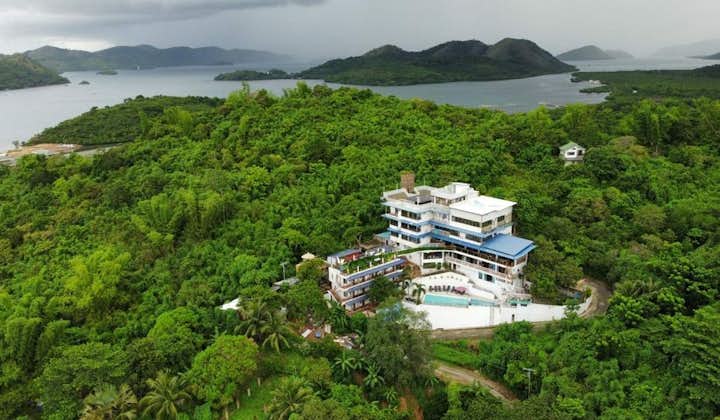 Aerial view of Skylodge Resort Coron, Palawan