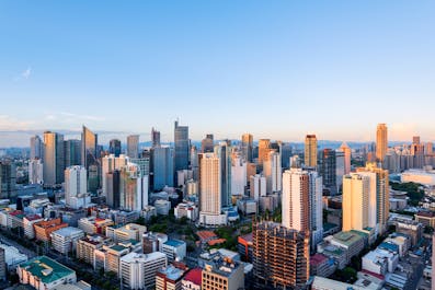 Skyline of Manila, Philippines