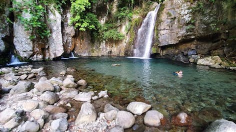 Visit the most beautiful natural attractions in Albay, the Busay and Vera Waterfalls