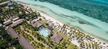 Aerial view of Bohol Beach Club