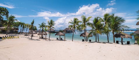 Bluewater Maribago Beach Resort's beachfront