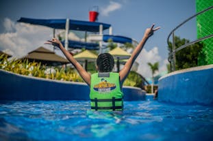 Adventure Beach Waterpark Day Pass with Access to Pools, Beach & Shower Room