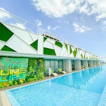 Sky Lounge Pool at LIME Resort Manila